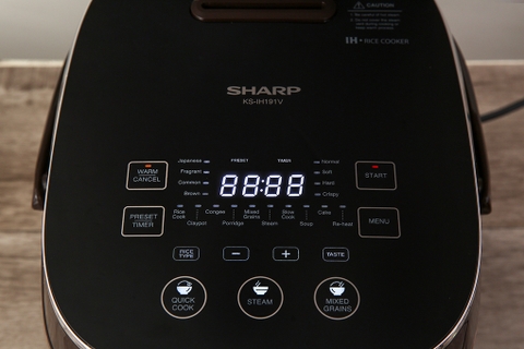 Nồi cơm cao tần Sharp 1.8 lít KS-IH191V-GL
