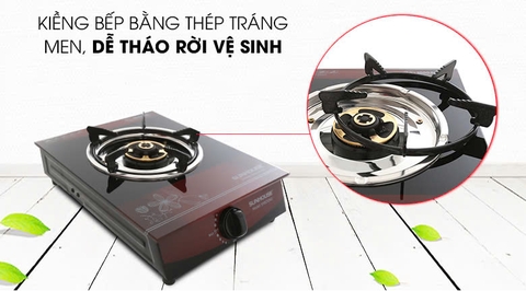 Bếp gas dương Inox Sunhouse SHB212KG