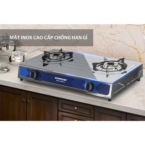 Bếp gas dương inox Sunhouse SHB31012-V