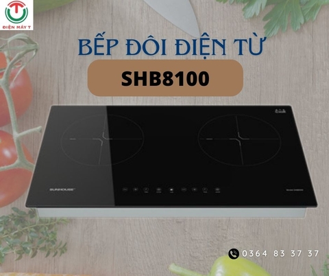 BẾP ĐÔI ĐIỆN TỪ SUNHOUSE SHB8100