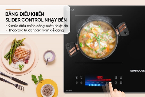 BẾP ĐÔI ĐIỆN TỪ SUNHOUSE SHB81012