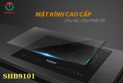 Bếp từ đôi lắp âm Sunhouse SHB9101