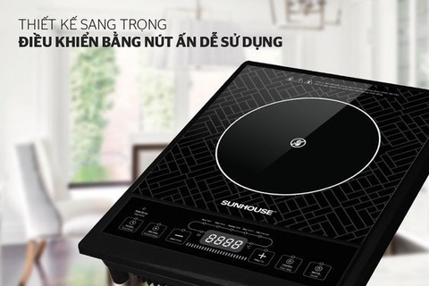 Bếp hồng ngoại đơn 2000W Sunhouse SHD6011