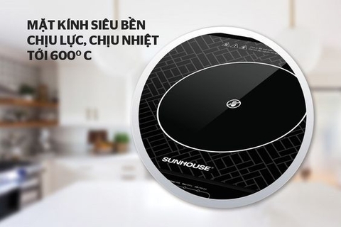 Bếp hồng ngoại đơn 2000W Sunhouse SHD6011