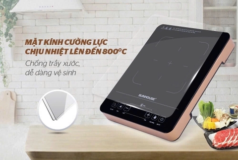 BẾP HỒNG NGOẠI CẢM ỨNG SUNHOUSE SHD6015
