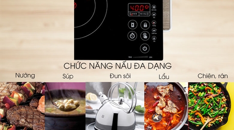 BẾP HỒNG NGOẠI ĐƠN SUNHOUSE SHD6017