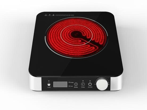 BẾP HỒNG NGOẠI HAI VÒNG NHIỆT SUNHOUSE SHD6024