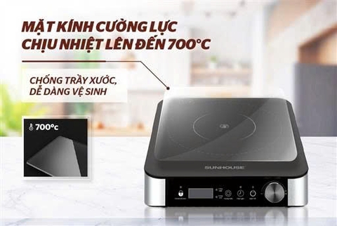 BẾP HỒNG NGOẠI HAI VÒNG NHIỆT SUNHOUSE SHD6024