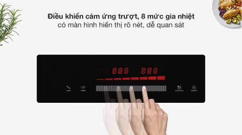 Bếp từ hồng ngoại lắp âm Junger SIS-68