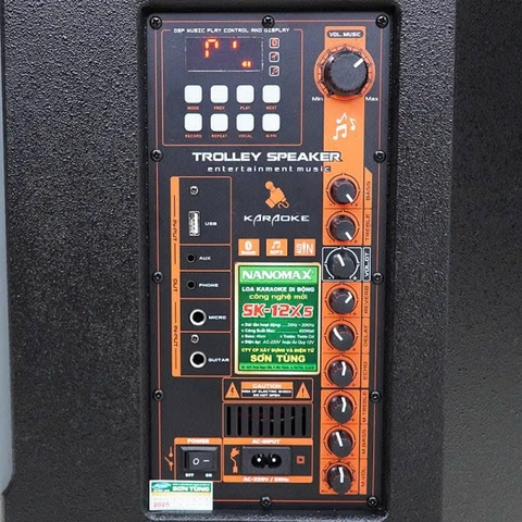 Loa Kéo Nanomax SK-12X5 Bass 30cm 400w Karaoke Bluetooth