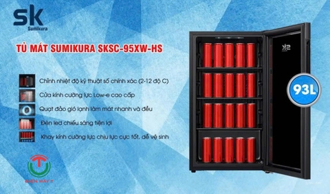 Tủ mát Sumikura SKSC-95XW-HS