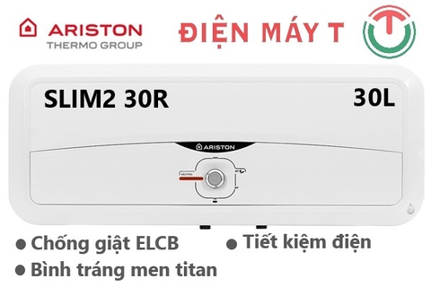 Máy nước nóng gián tiếp Ariston 30 lít SL2 30 R AG+ 2.5 FE