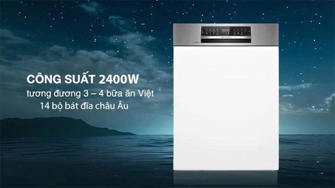 Máy rửa bát Bosch ( serie 6 ) SMI6ZCS16E