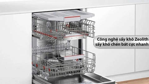 Máy rửa bát Bosch ( serie 6 ) SMI6ZCS16E