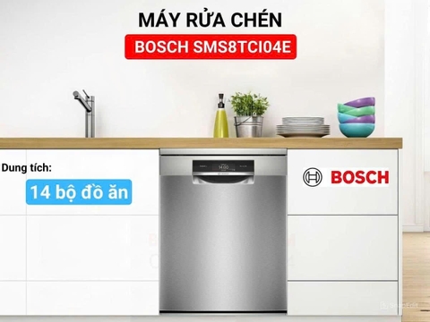 Máy rửa bát độc lập Bosch ( serie 8 ) SMS8TCI04E
