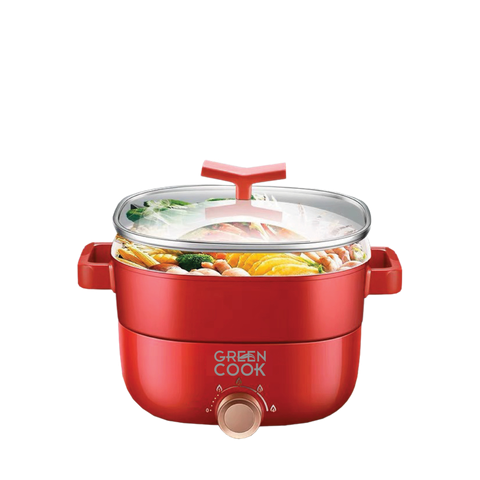 Nồi lẩu điện hấp GreenCook GCEH233