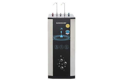 Máy lọc nước RO nóng nguội lạnh Sunhouse SHR76210CK 10 lõi