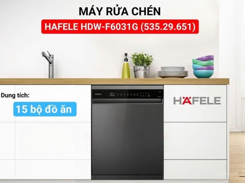 Máy Rửa Chén Độc Lập Hafele HDW-F6031G  ( 535.29.651 )
