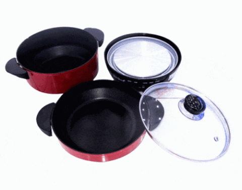 Lẩu điện đa năng Tiger Queen 2 trong 1 SQ-R200 (2.3L)