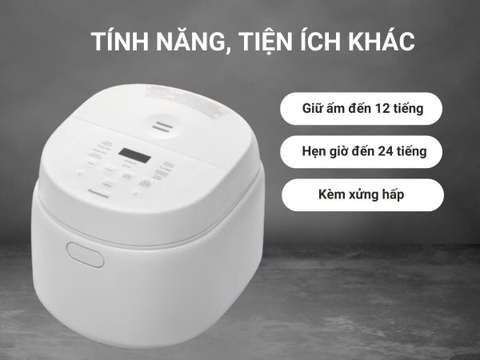 Nồi cơm điện tử Panasonic 1.8 lít SR-DK184WRA