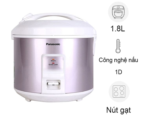 Nồi cơm điện cơ Panasonic SR-MVQ18FRAX - 1.8 lít