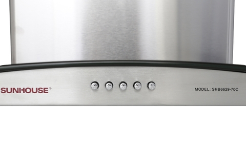 Máy hút mùi kính cong Sunhouse SHB6629-70C