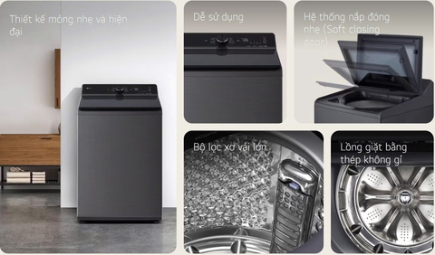 Máy giặt LG Inverter 15kg T2315DX5G