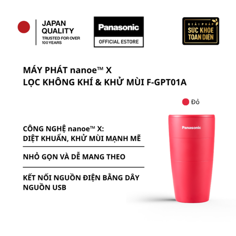 Máy lọc không khí Panasonic F-GPT01A-R 3.5W