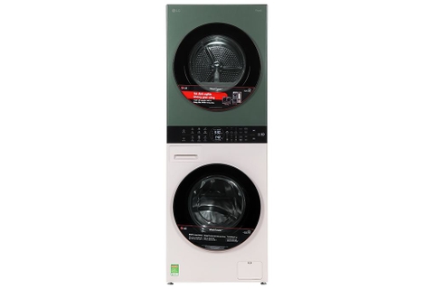 Tháp giặt sấy LG WashTower Inverter giặt 14 kg - sấy 10 kg WT1410NHEG