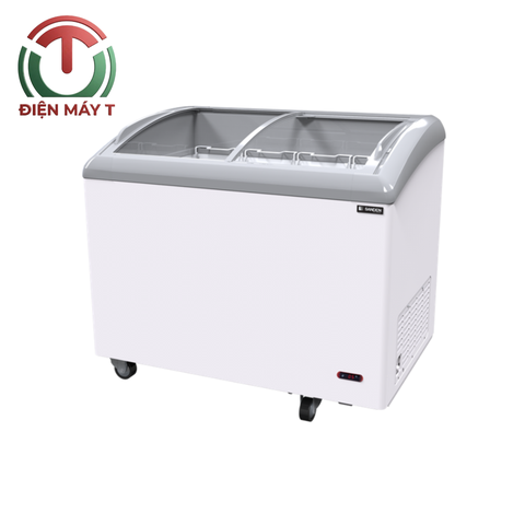 Tủ Đông Cửa Lùa Kính Cong Sanden 267 Lít SNC-0285