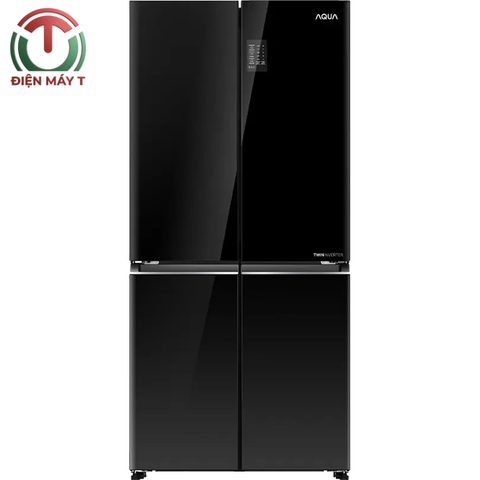 Tủ lạnh Aqua Inverter 469 lít Multi Door AQR-M536XA(GB)