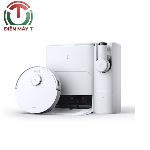Robot hút bụi lau nhà và máy hút bụi cầm tay Ecovacs Deebot T30S
