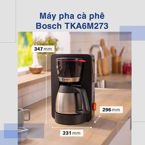 Máy pha CAFE nhỏ giọt Bosch TKA6M273