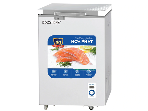 Tủ đông Hòa Phát mặt kính 1 ngăn 1 cánh HPF AD6107.T