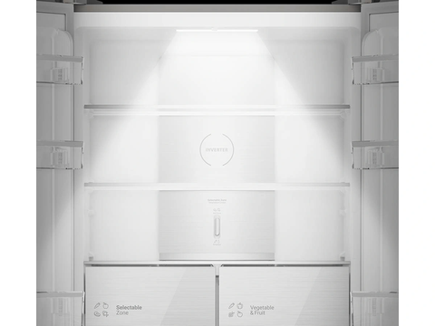 Tủ lạnh Hitachi Inverter HR4N7462DSXVN (4 cánh, ngăn đông dưới, 422 lít)