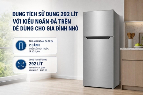 Tủ lạnh LG Inverter 292 lít T30SV