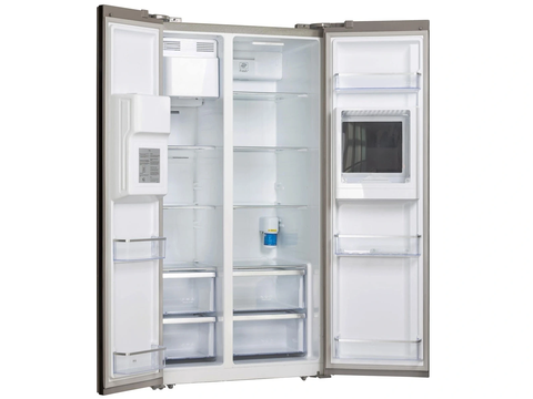 Tủ lạnh side by side Kaff 573L KF-BCD606WHIT