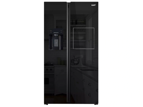 Tủ lạnh side by side Kaff 573L KF-BCD606WHIT