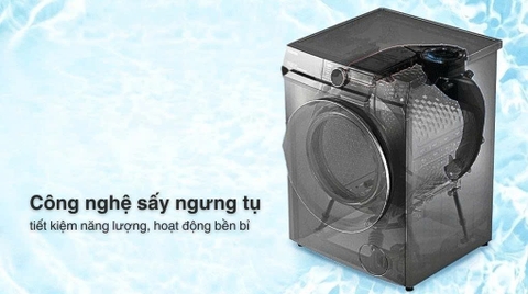 Máy giặt sấy Toshiba Inverter giặt 13 kg - sấy 8 kg TWD-T21BU140UWV(MG)