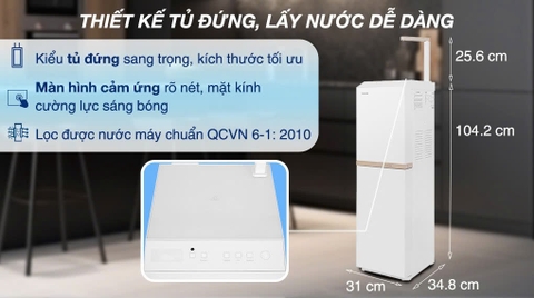 Máy lọc nước RO Toshiba TWP-H2396SVN(W) 10 lõi