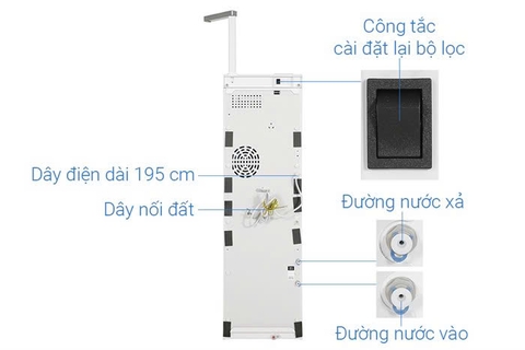 Máy lọc nước RO Toshiba TWP-N2396SVN(W) 10 lõi
