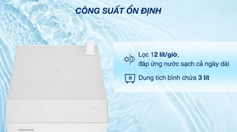 Máy lọc nước RO Toshiba TWP-N2396SVN(W) 10 lõi