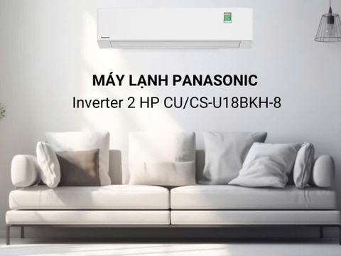 Máy lạnh Panasonic Inverter 2 HP CU/CS-U18BKH-8