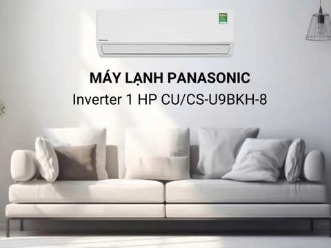 Máy lạnh Panasonic Inverter 1 HP CU/CS-U9BKH-8