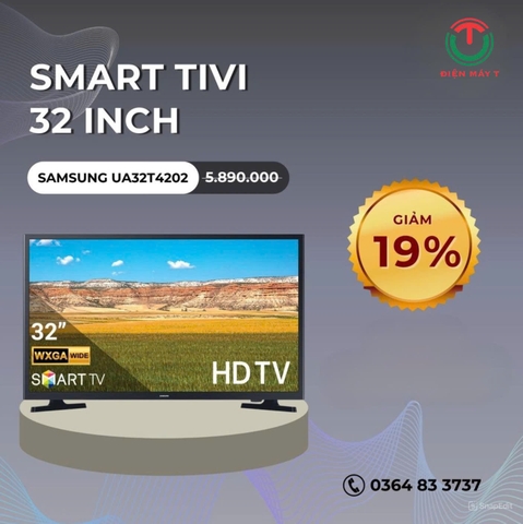 Smart Tivi Samsung 32 inch UA32T4202