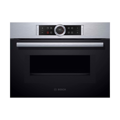 Lò nướng kèm vi sóng 45 lít Bosch HMH.CMG633BS1B Serie 8