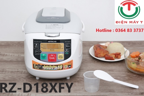 Nồi cơm điện tử Hitachi 1.8 lít RZ-D18XFY(GWH)