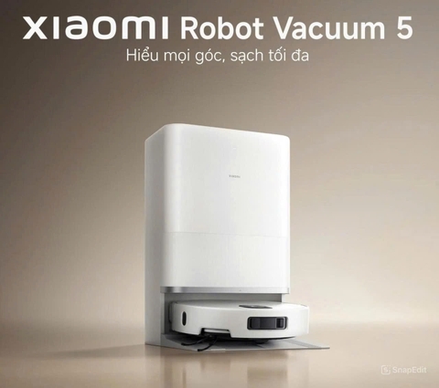 Robot hút bụi lau nhà Xiaomi Vacuum 5 EU