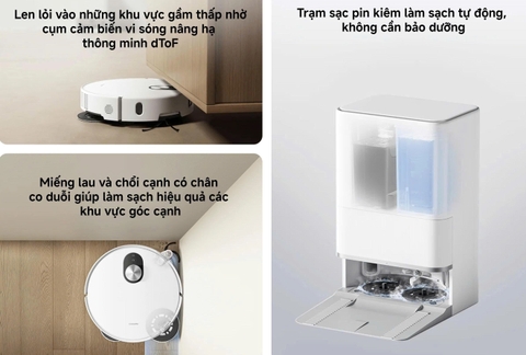 Robot hút bụi lau nhà Xiaomi Vacuum 5 EU