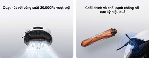 Robot hút bụi lau nhà Xiaomi Vacuum 5 EU